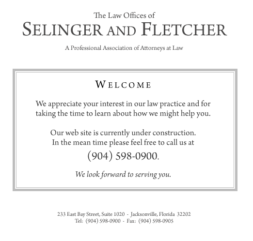 The Law Offices of Selinger and Fletcher